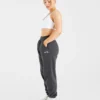 Retro Embroidered Oversized Joggers