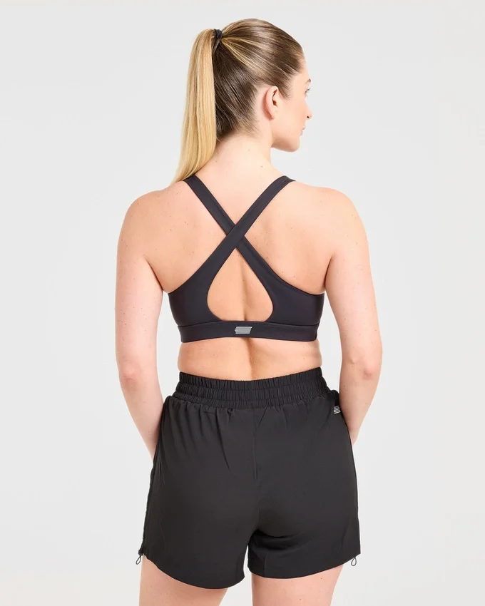 Run Cross Back Sports Bra