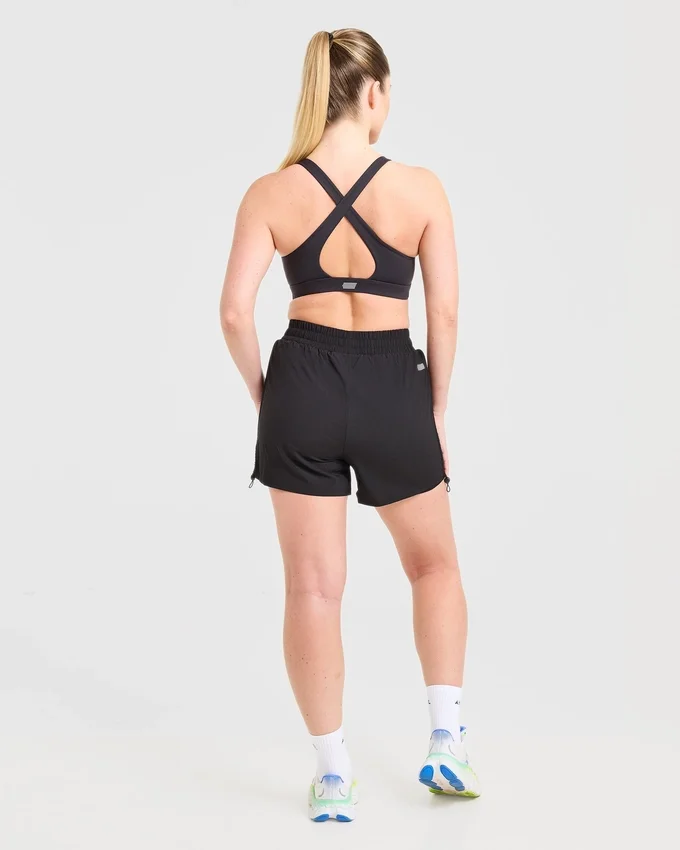 Run Ruched Shorts