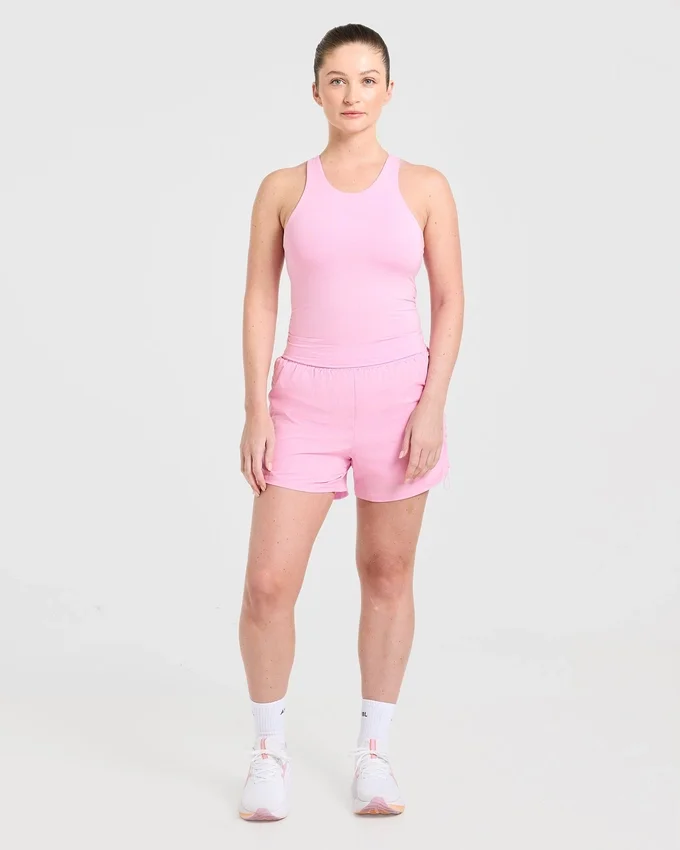Run Ruched Shorts