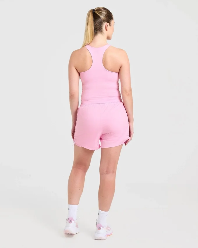 Run Ruched Shorts