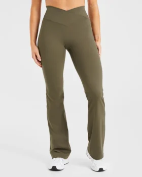 Sculpt Wrap Flared Leggings