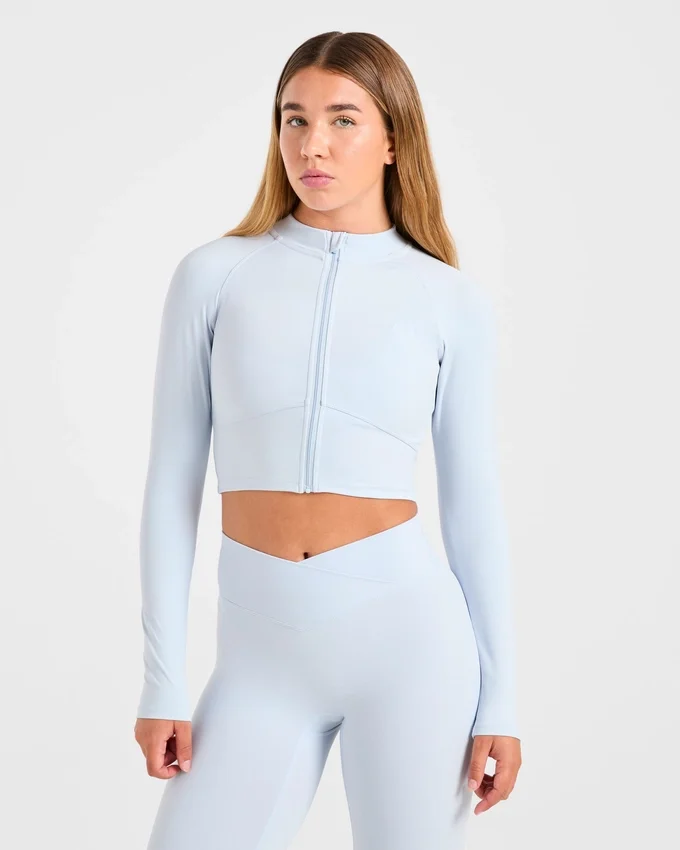 Sculpt Wrap Zip Up Jacket