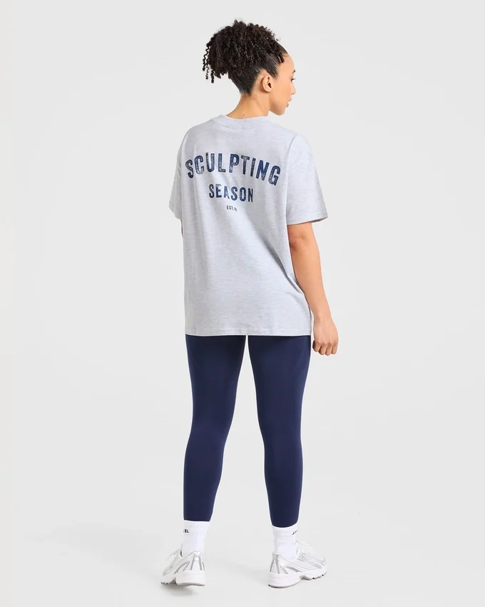 Sculpting Season Oversized T Shirt