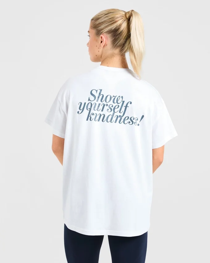 Show Yourself Kindness Oversized T Shirt