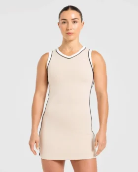 Signature V Neck Dress
