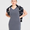 Signature V Neck Dress