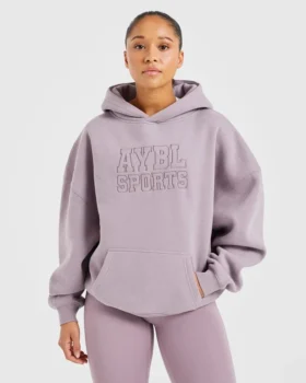 Sport Outline Oversized Hoodie