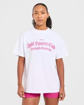 Sports Club Gothic Oversized T Shirt