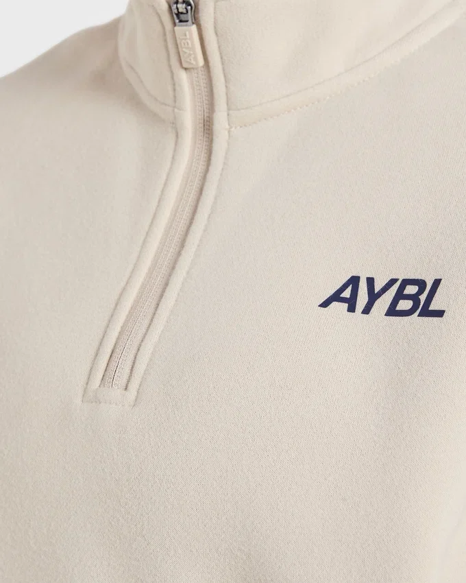 Sports Club Oversized 1/4 Zip Pullover