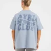 Sports Club Wavy Oversized T Shirt