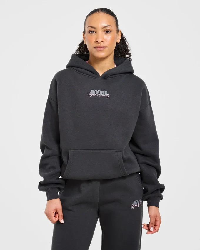Sports Society Oversized Hoodie