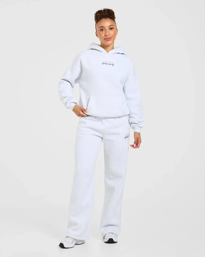 Sports Society Oversized Straight Leg Joggers