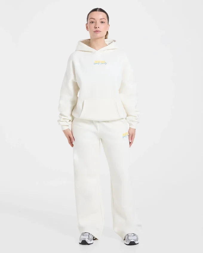 Sports Society Oversized Straight Leg Joggers