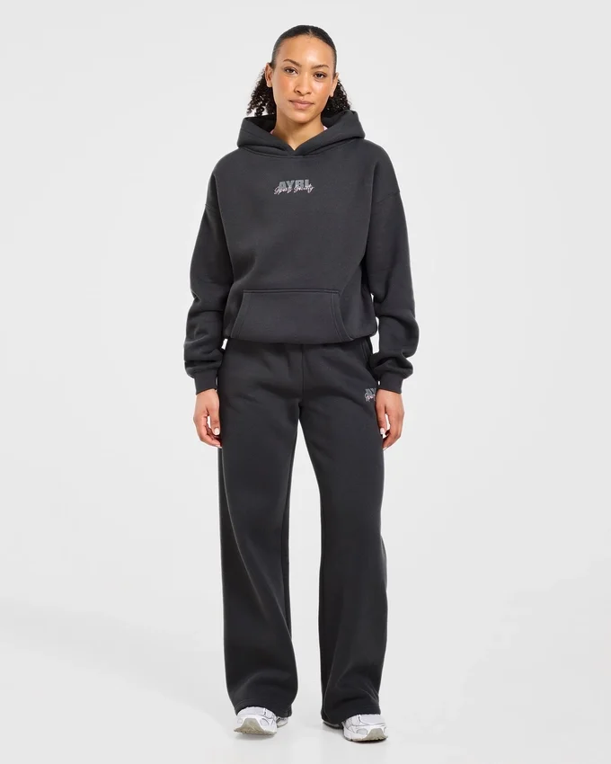 Sports Society Oversized Straight Leg Joggers