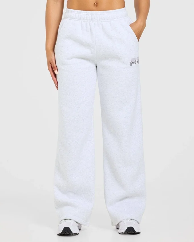 Sports Society Oversized Straight Leg Joggers