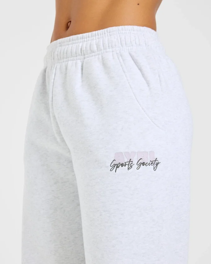 Sports Society Oversized Straight Leg Joggers