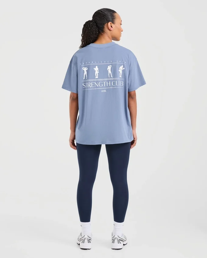 Strength Club Oversized T Shirt