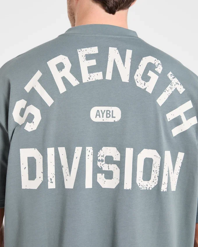 Strength Division Oversized T Shirt