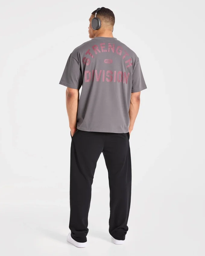 Strength Division Oversized T Shirt