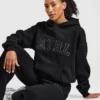 Varsity Applique Oversized Hoodie