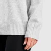 Varsity Oversized Knitted Hoodie