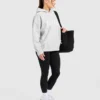 Varsity Oversized Knitted Hoodie