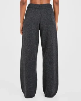 Varsity Oversized Knitted Joggers