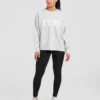 Varsity Oversized Knitted Sweater