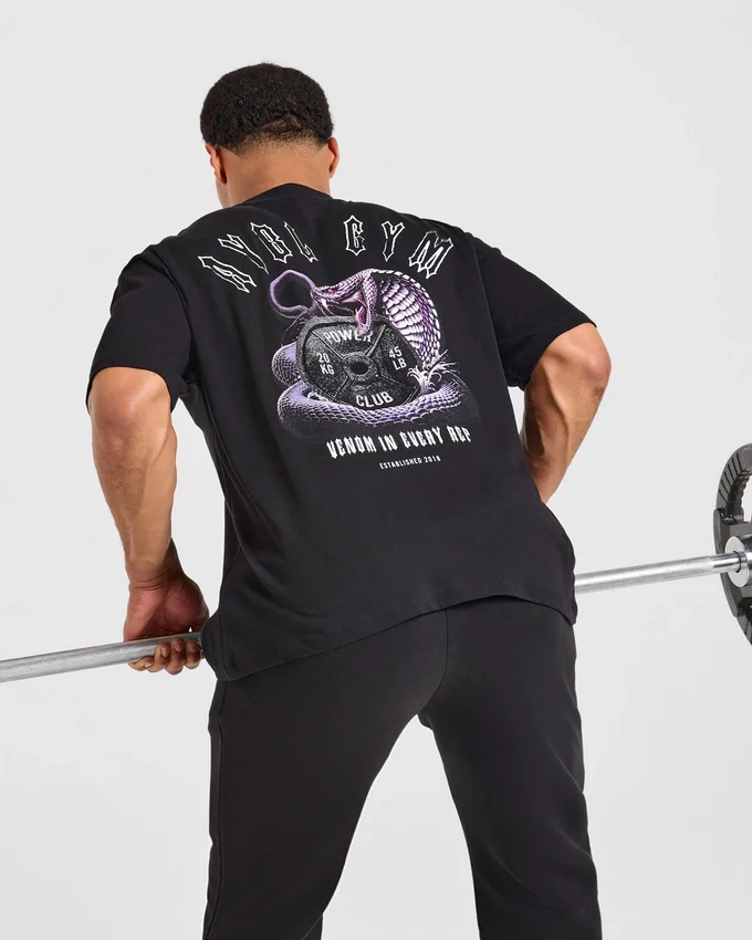 Venom In Every Rep Oversized T Shirt