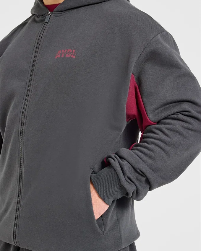 Wesley Vissers x Oversized Zip Up Hoodie